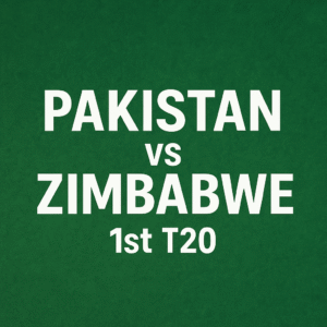 Pakistan vs Zimbabwe 1st T20 cricket match featured image