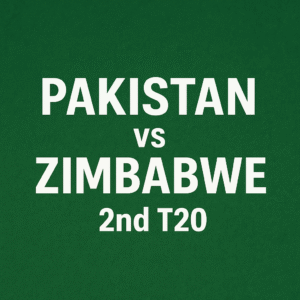 Pakistan vs Zimbabwe 2 T20 cricket match 2025 action on field