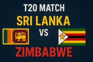 Sri Lanka vs Zimbabwe T20 Prediction — match preview graphic