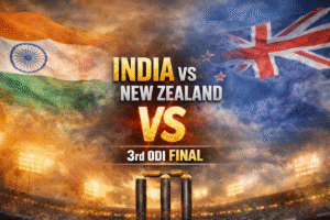 India vs New Zealand 3rd ODI Final